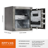 RPNB Retro Style Biometric Home Safe RPFV45