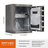 RPNB Retro Style Biometric Home Safe RPFV60