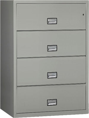 Phoenix Safe LAT4W38 Lateral 38 inch 4-Drawer Fire and Water Resistant File Cabinet