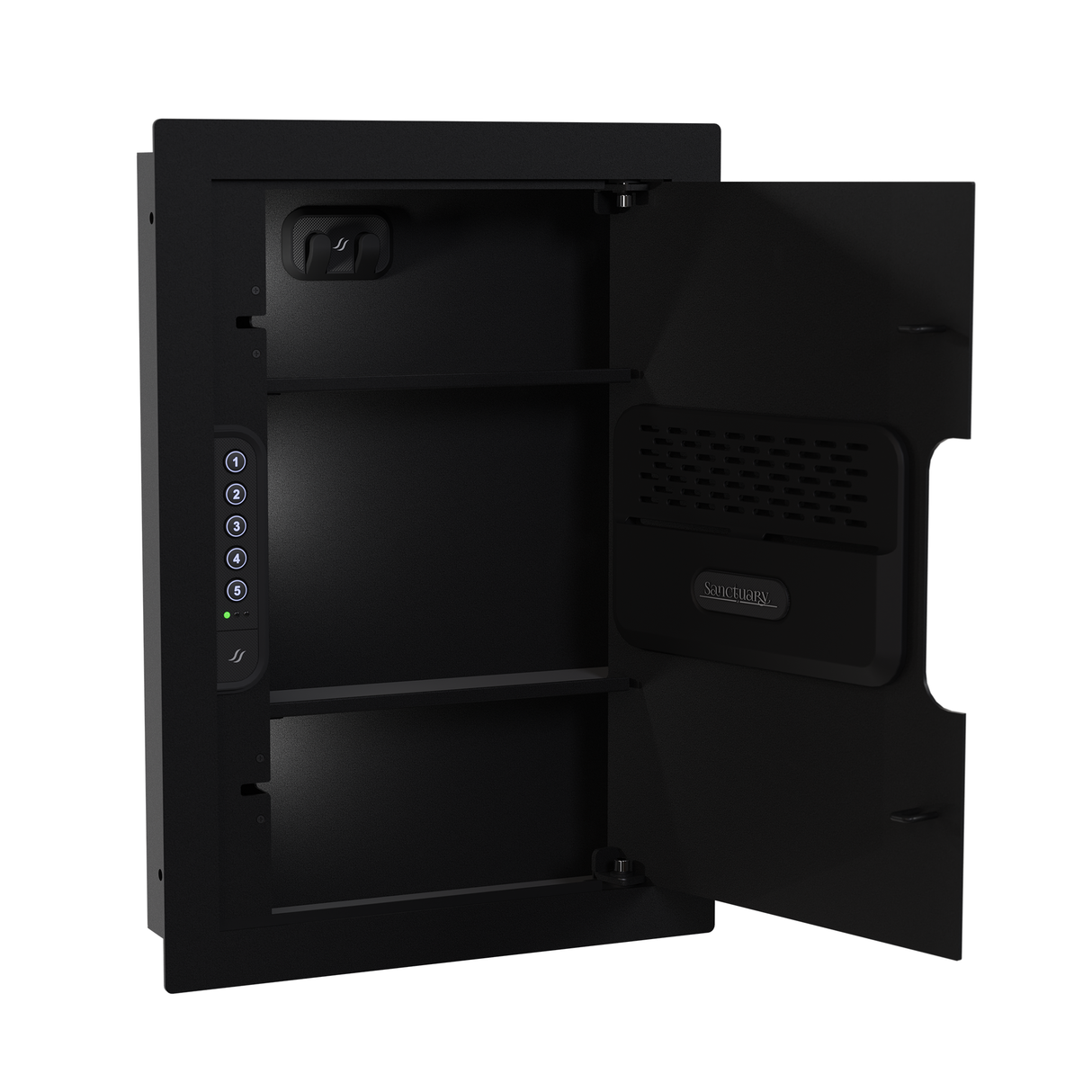 Sanctuary SA-IWV-B Black In-Wall Safe