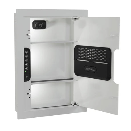 Sanctuary SA-IWV-W White In-Wall Safe