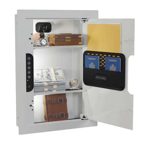 Sanctuary SA-IWV-W White In-Wall Safe