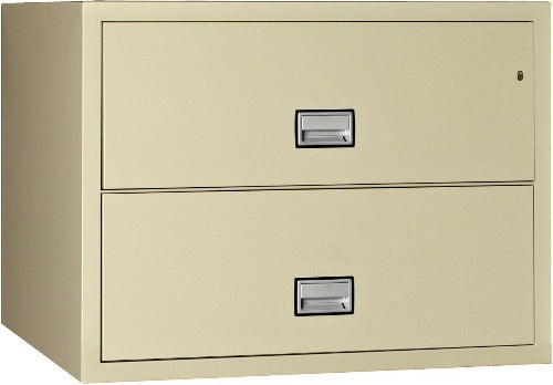 Phoenix Safe LAT2W44 Lateral 44 inch 2-Drawer Fire and Water Resistant File Cabinet