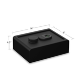 Sports Afield SA-PV1M-B Home and Office Safe with Biometric Lock