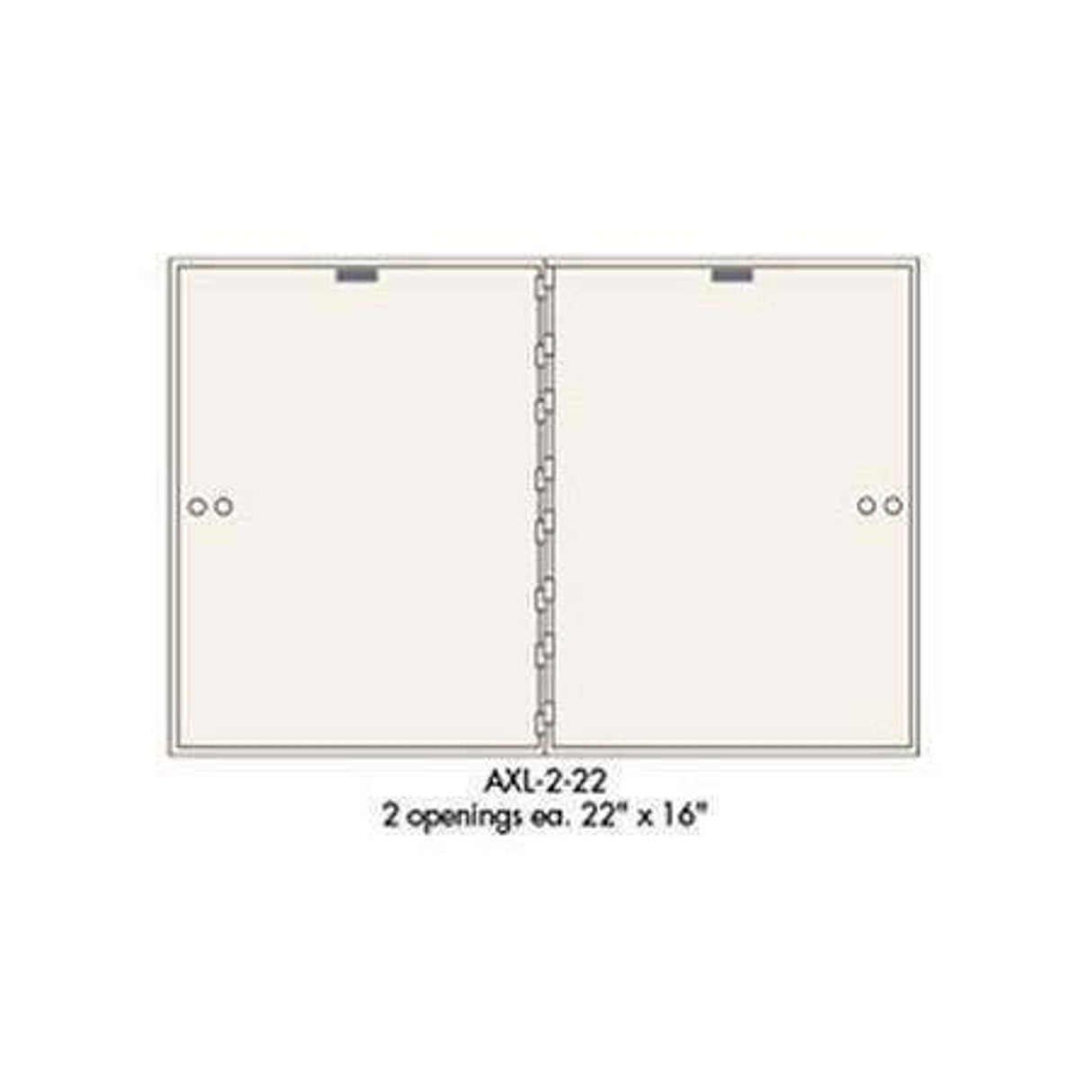 Socal AXL-2-22 Bridgeman AX Series Modular Teller Locker