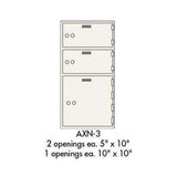 Socal AXN-3 Bridgeman AXN Series Safe Deposit Box