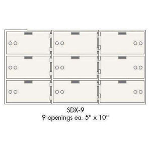Socal SDX-9 Bridgeman SDX Series Safe Deposit Box
