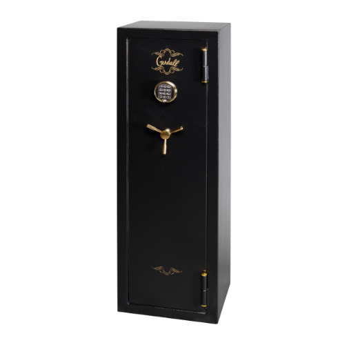 Gardall GF5517-B-C Black Firelined Gun Safe w/ Gold Trim