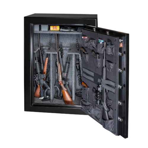 Gardall BGF6040-B-C Black Firelined BF Gun Safe w/ Gold Trim