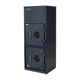 Gardall BL1337KK Back Loading Heavy Duty Double Door Depository Safe