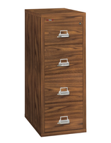 FireKing 4-1825-C Four Drawer Letter 25"D Vertical File Cabinet Designer Series