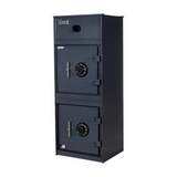 Gardall RC1237CK/KC Rotary Chamber Heavy Duty Double Door Depository Safe