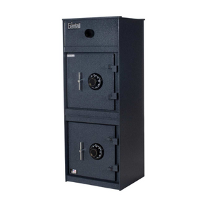 Gardall RC1237CK/KC Rotary Chamber Heavy Duty Double Door Depository Safe