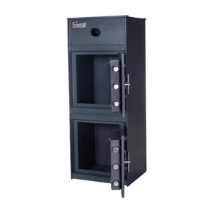 Gardall RC1237CK/KC Rotary Chamber Heavy Duty Double Door Depository Safe