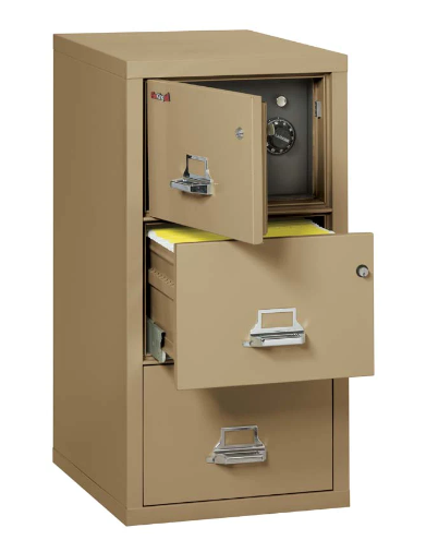 FireKing 3-2131-CSF 3 Drawer Legal Safe In A File Cabinet