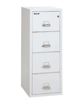 FireKing 4-2125-C Four Drawer Legal 25"D Vertical File Cabinet