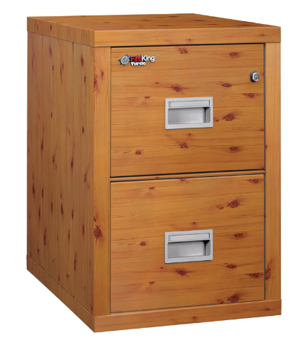 FireKing 2R1822-C Designer Turtle Two Drawer Vertical File Cabinet