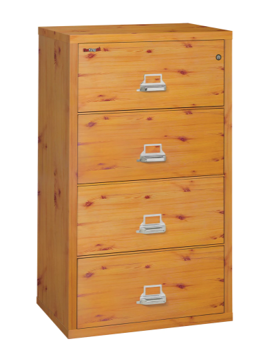 FireKing 4-3122-C 4 Drawer 31" W Designer Lateral File Cabinet