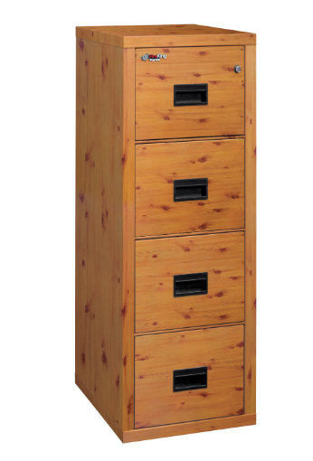FireKing 4R1822-C Designer Turtle Four Drawer Vertical File Cabinet