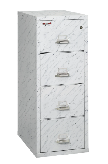 FireKing 4-2125-C Four Drawer Legal 25"D Vertical File Cabinet Designer Series