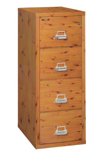 FireKing 4-2131-C Classic 4 Drawer Legal Vertical File Cabinet Designer Series