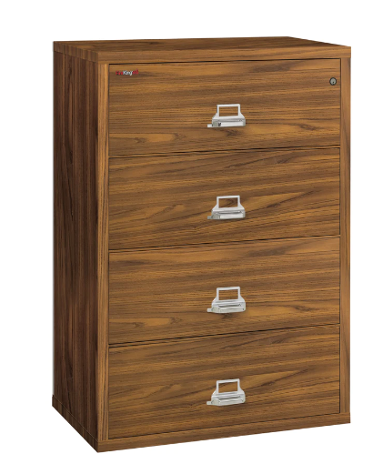 FireKing 4-3822-C 4 Drawer 38" W Designer Lateral File Cabinet