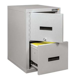FireKing 2S1822-DDSSF FireShield Vertical File Cabinet with Safe