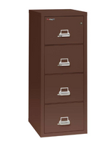 FireKing 4-2125-C Four Drawer Legal 25"D Vertical File Cabinet