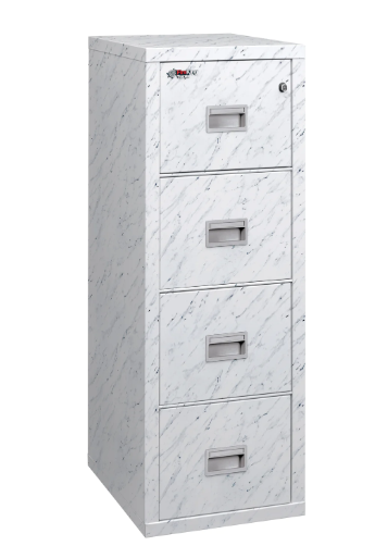 FireKing 4R1822-C Designer Turtle Four Drawer Vertical File Cabinet