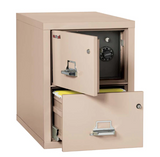 FireKing 2-2131-CSF 2 Drawer Legal Safe In A File Cabinet