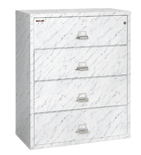 FireKing 4-4422-C 4 Drawer 44" W Designer Lateral File Cabinet