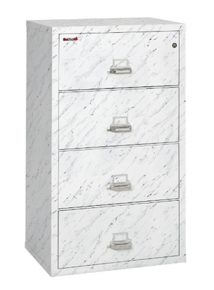 FireKing 4-3122-C 4 Drawer 31" W Designer Lateral File Cabinet