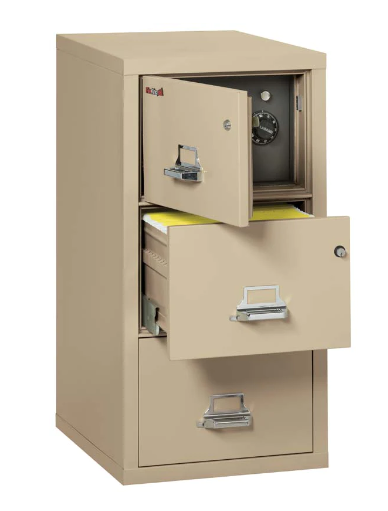 FireKing 3-2131-CSF 3 Drawer Legal Safe In A File Cabinet