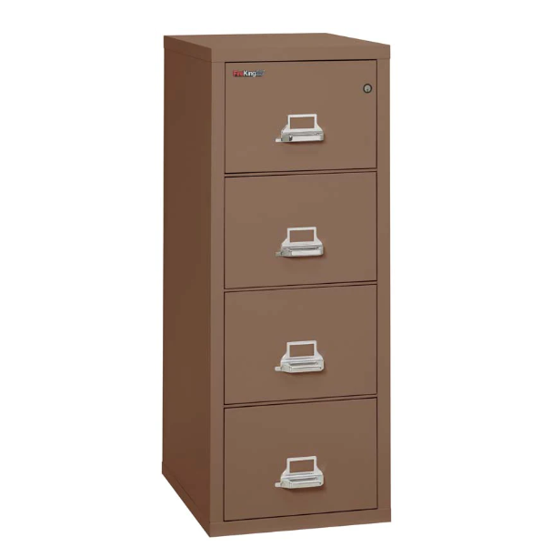 FireKing 4-2125-C Four Drawer Legal 25"D Vertical File Cabinet