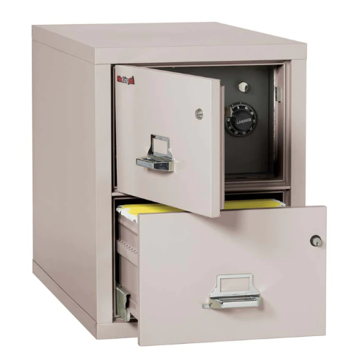 FireKing 2-2131-CSF 2 Drawer Legal Safe In A File Cabinet