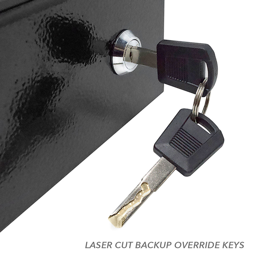 Stealth Top Vault Quick-Access Biometric Pistol Safe